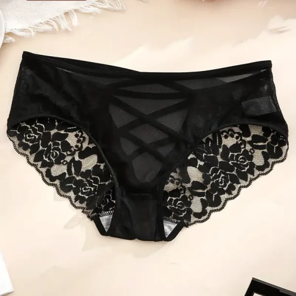 Zwart elegant slipje - Afbeelding 3